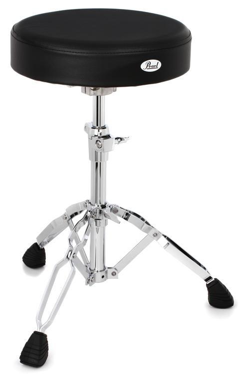 ASIENTO PARA BATERÍA/PERCUSIÓN PEARL D-50, ALTURA REGULABLE CON