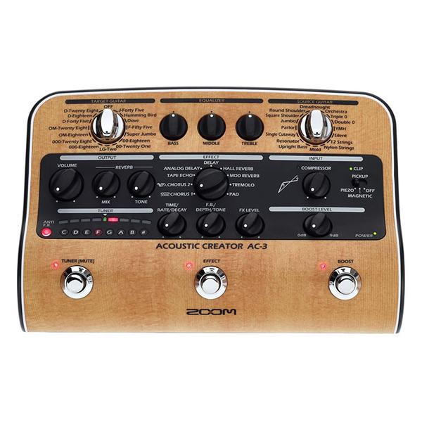 ZOOM AC-3 ACOUSTIC CREATOR - Morrison Music.