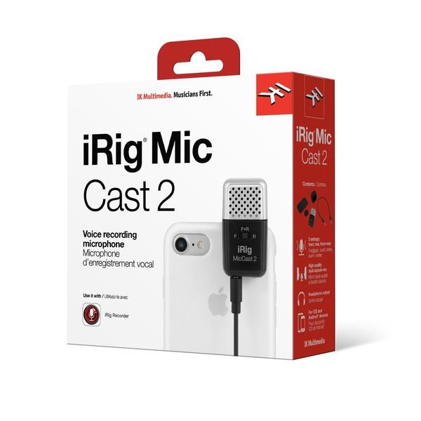 Micrófono para Móviles IK Multimedia iRig Mic Cast 2 IKMULTIMEDIA IPI